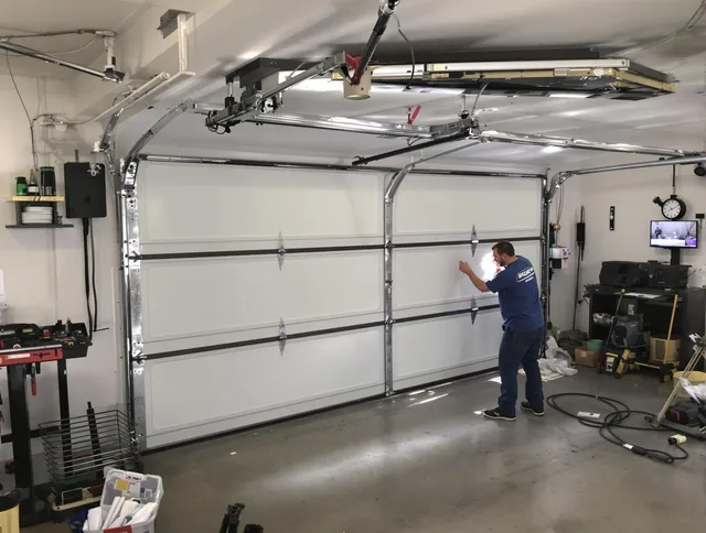 Professional garage door repair service by Coconut Creek Garage Door Repair in Coconut Creek