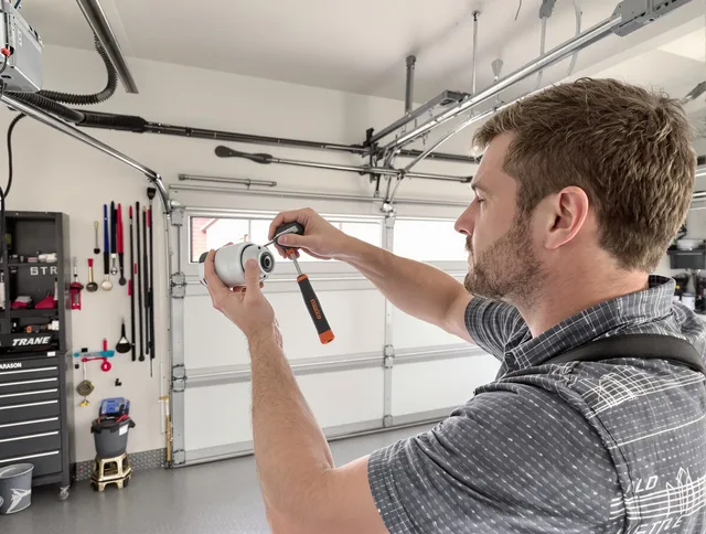Garage door opener repair service by Coconut Creek Garage Door Repair in Coconut Creek
