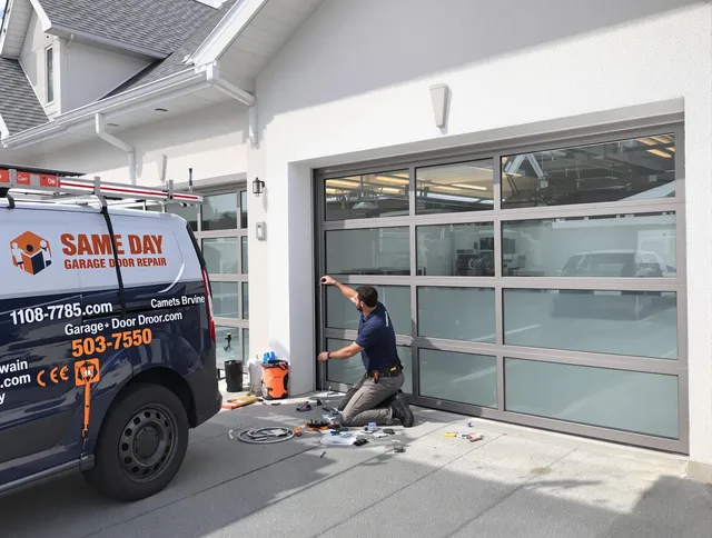 Same-day garage door repair service by Coconut Creek Garage Door Repair in Coconut Creek